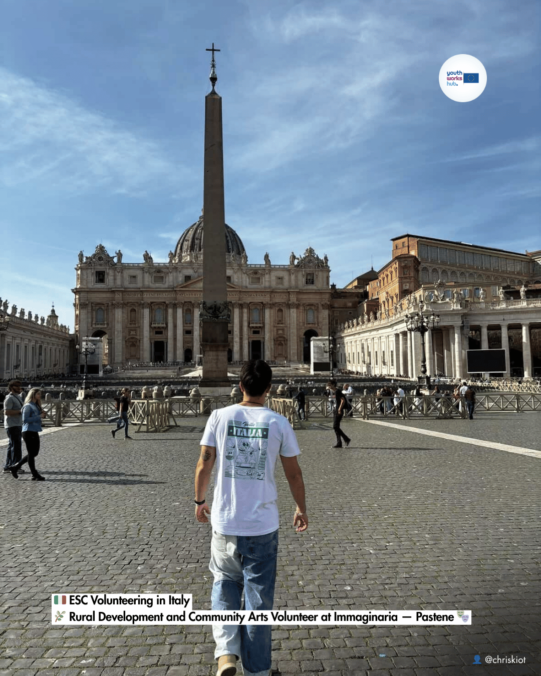 🇮🇹 ESC Volunteering in Italy 🌿 Rural Development and Community Arts Volunteer at Immaginaria — Pastene 🎭