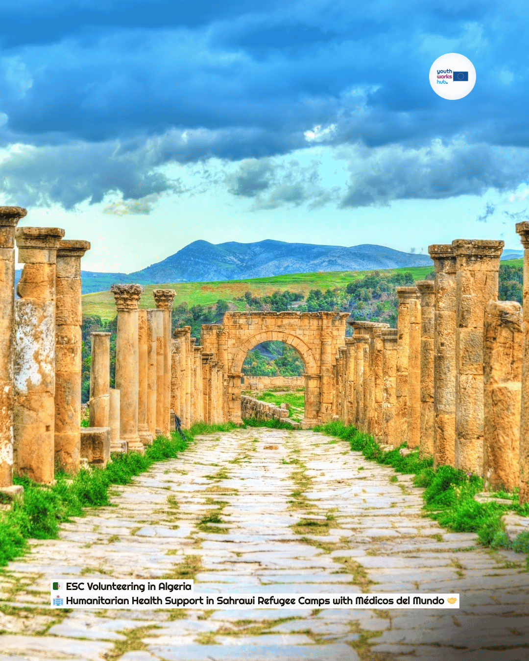 🇩🇿 ESC Volunteering in Algeria 🏥 Humanitarian Health Support in Sahrawi Refugee Camps with Médicos del Mundo 🤝