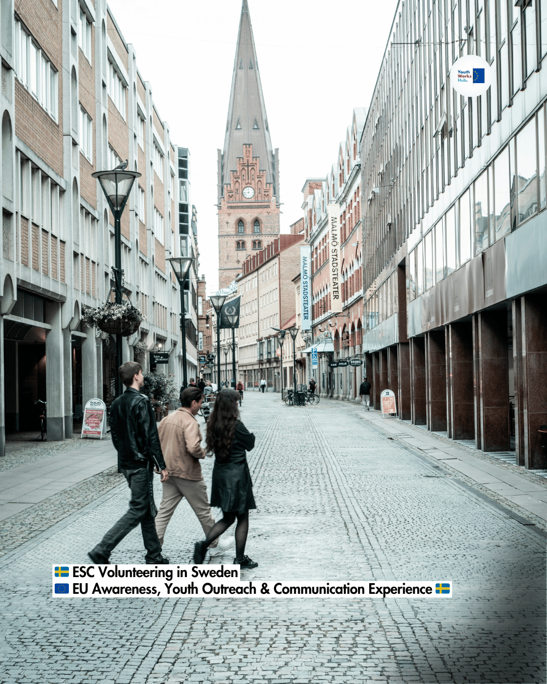 🇸🇪 ESC Volunteering in Sweden 🇪🇺 EU Awareness, Youth Outreach & Communication Experience 🇸🇪