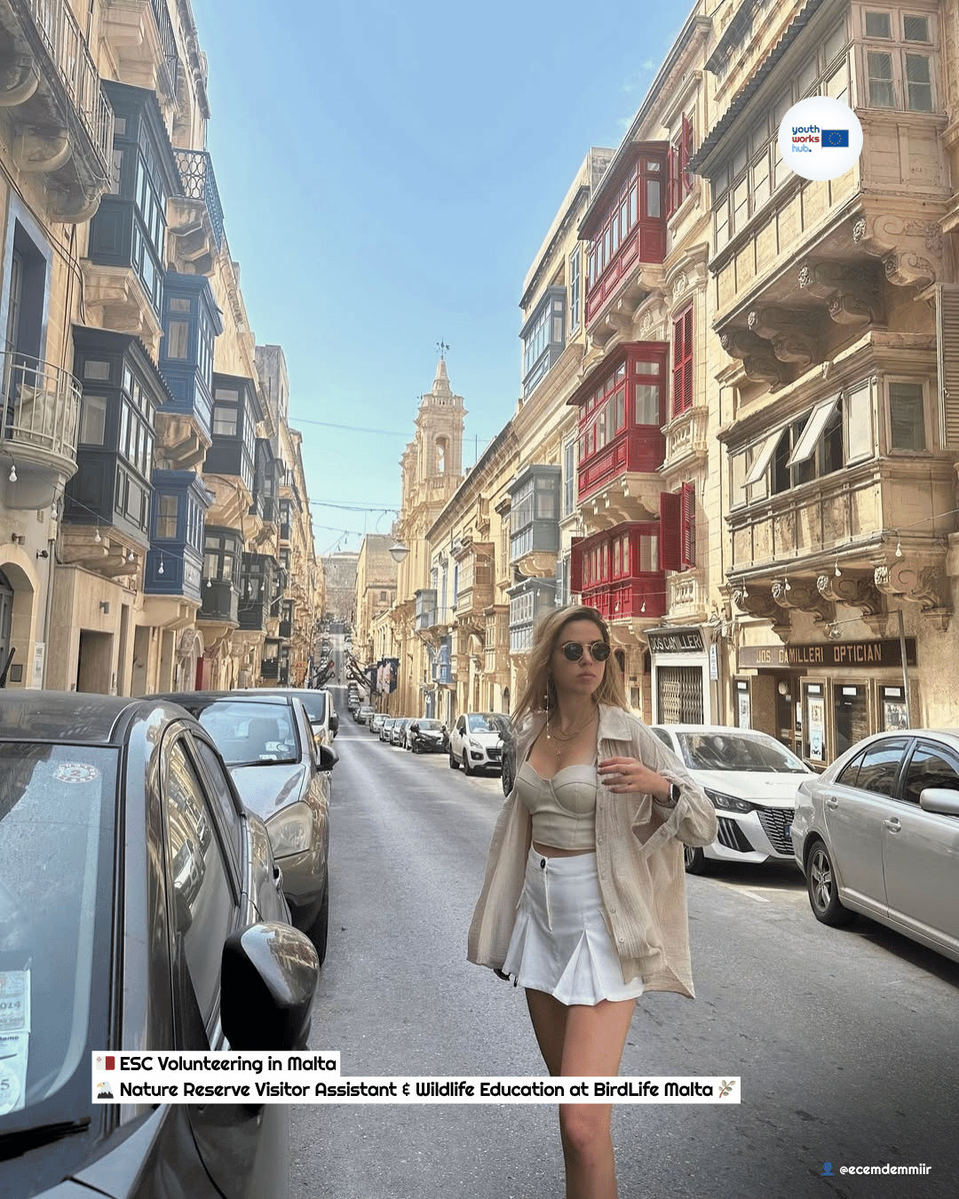 🇲🇹 ESC Volunteering in Malta 🦅 Nature Reserve Visitor Assistant & Wildlife Education at BirdLife Malta 🌿