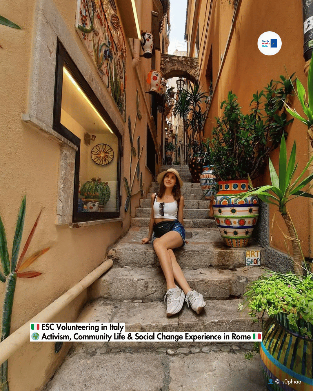 🇮🇹 ESC Volunteering in Italy 🌍 Activism, Community Life & Social Change Experience in Rome 🇮🇹