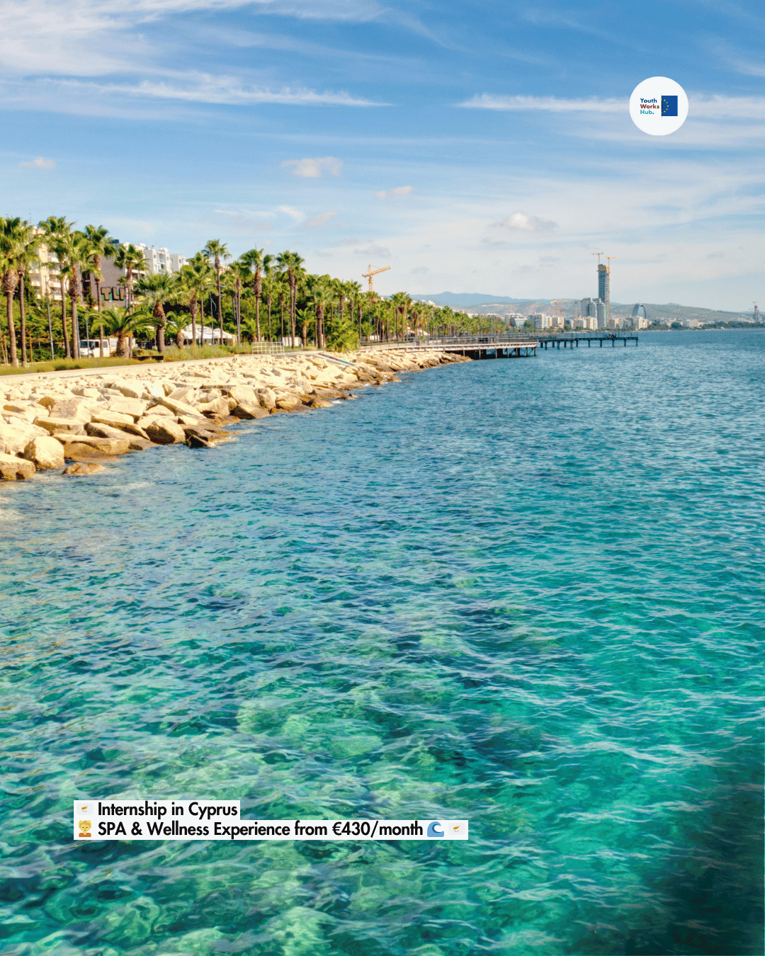 🇨🇾 Internship in Cyprus 💆 SPA & Wellness Experience from €430/month 🌊 🇨🇾