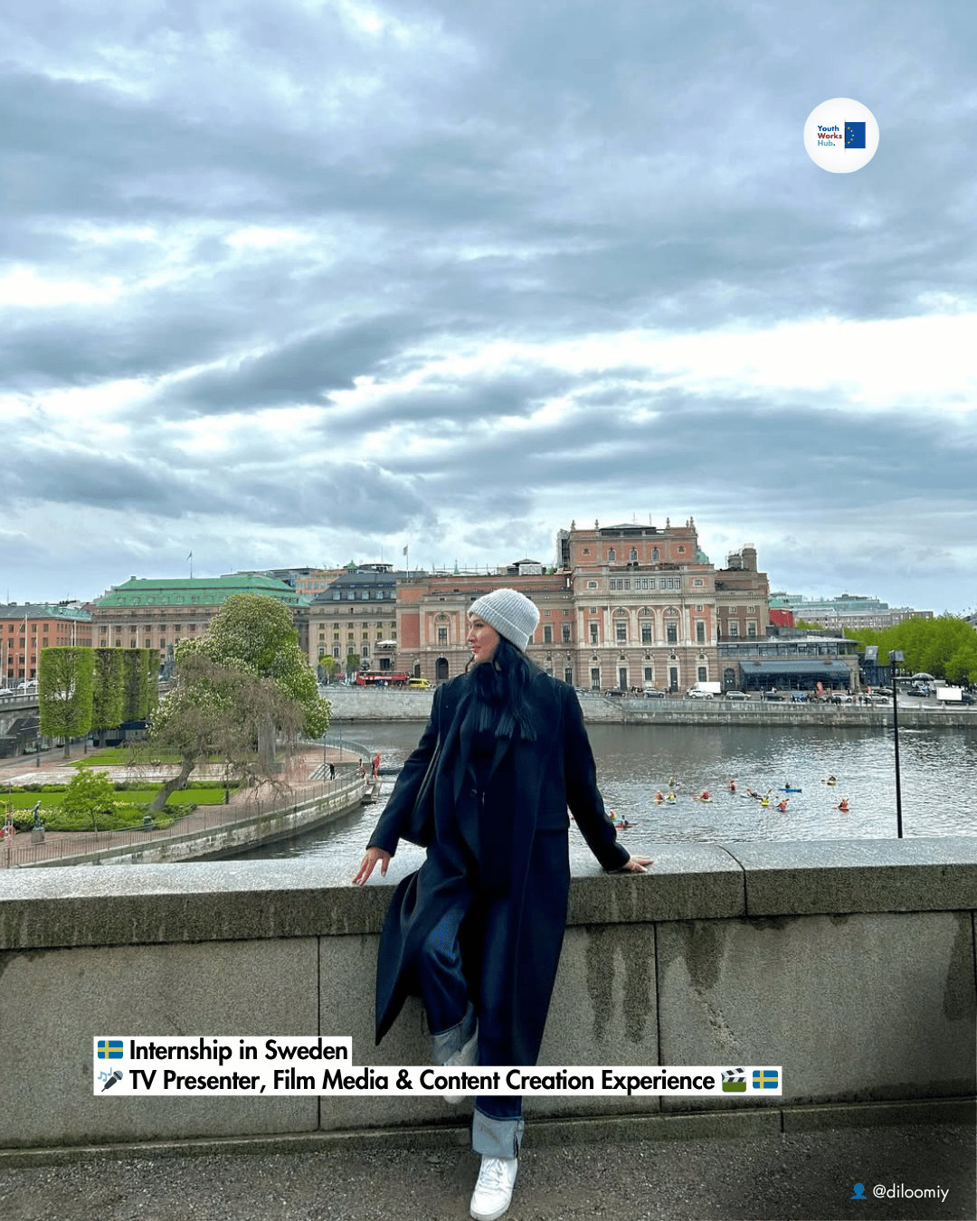 🇸🇪 Internship in Sweden 🎤 TV Presenter, Film Media & Content Creation Experience 🎬 🇸🇪