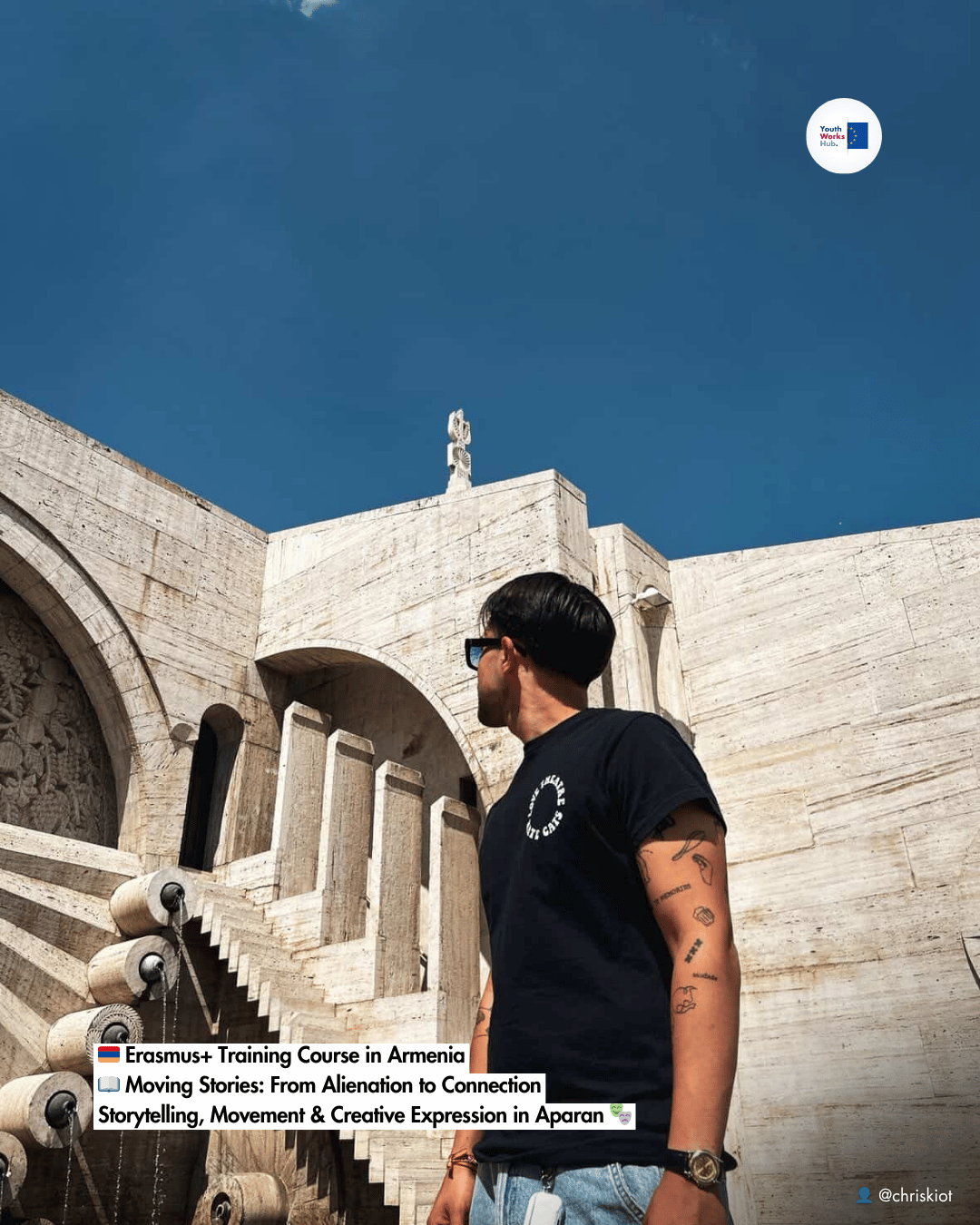 🇦🇲 Erasmus+ Training Course in Armenia 📖 Moving Stories: From Alienation to Connection — Storytelling, Movement & Creative Expression in Aparan 🎭