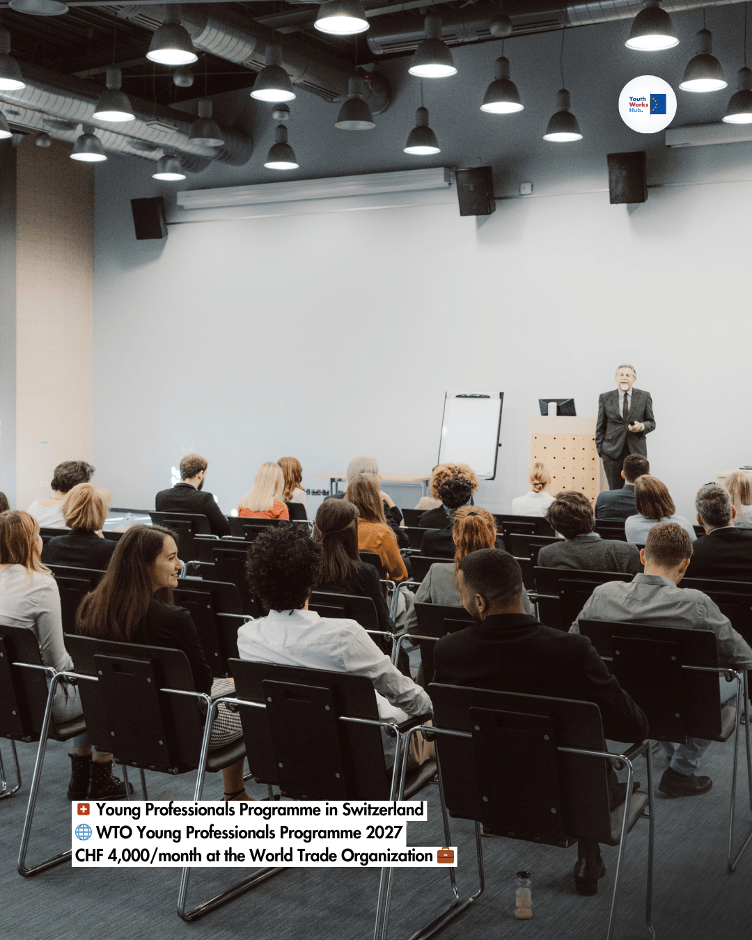 🇨🇭 Young Professionals Programme in Switzerland 🌐 WTO Young Professionals Programme 2027 — CHF 4,000/month at the World Trade Organization 💼