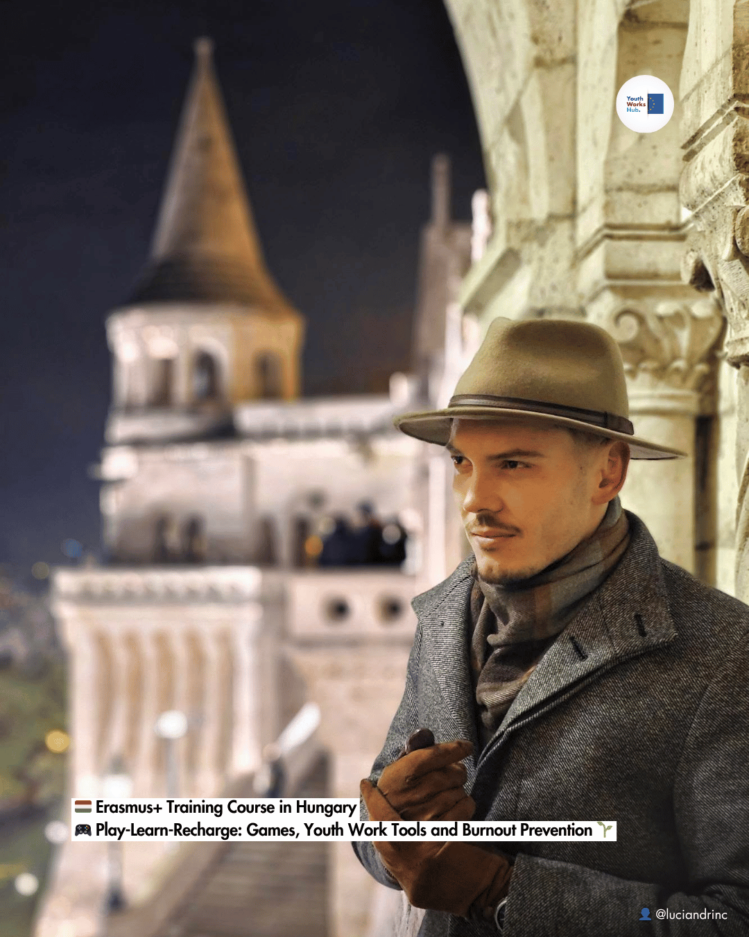 🇭🇺 Erasmus+ Training Course in Hungary 🎮 Play-Learn-Recharge: Games, Youth Work Tools and Burnout Prevention 🌱