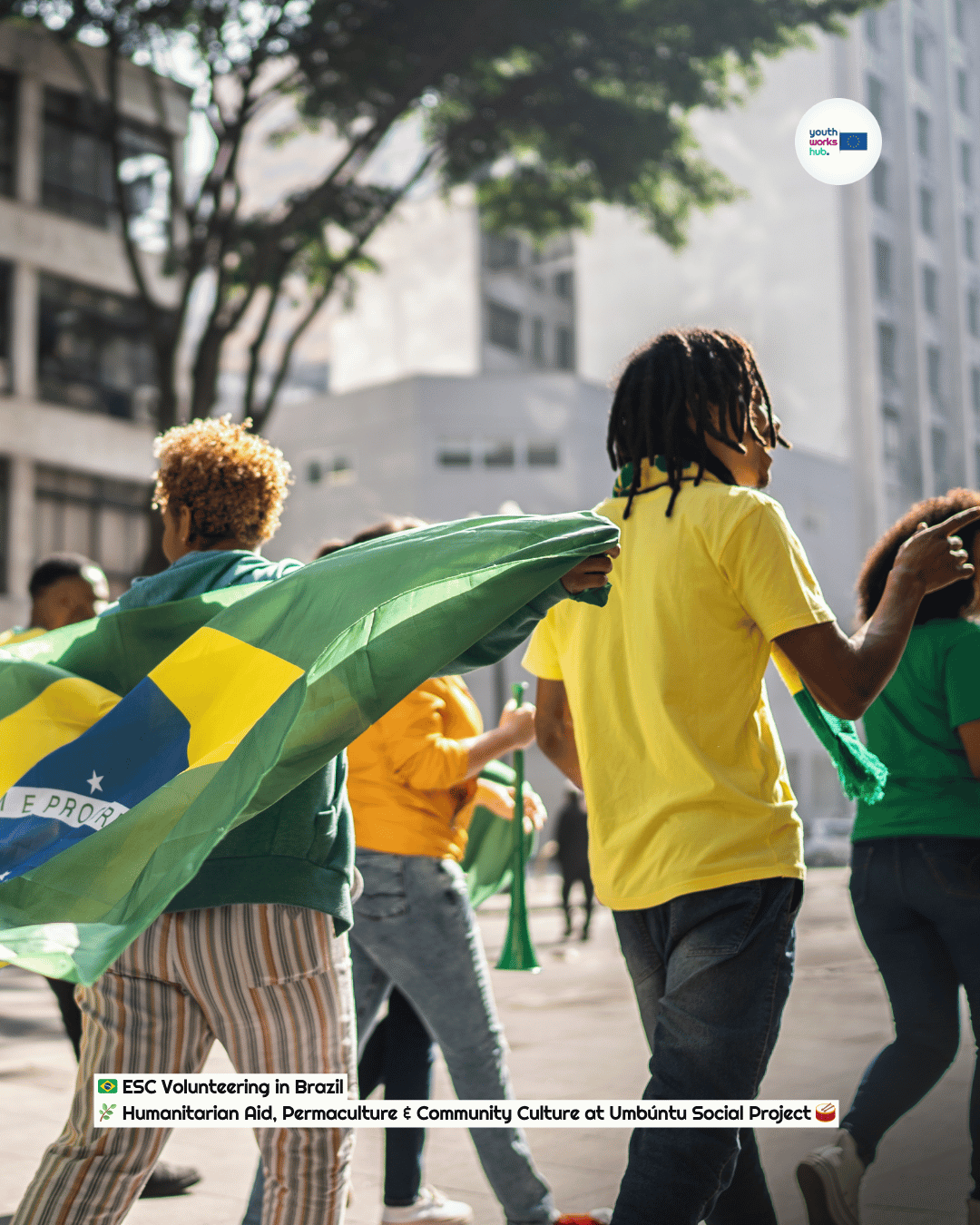 🇧🇷 ESC Volunteering in Brazil 🌿 Humanitarian Aid, Permaculture & Community Culture at Umbúntu Social Project 🥁