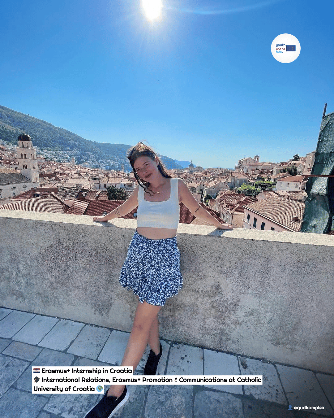 🇭🇷 Erasmus+ Internship in Croatia 🎓 International Relations, Erasmus+ Promotion & Communications at Catholic University of Croatia 🌍