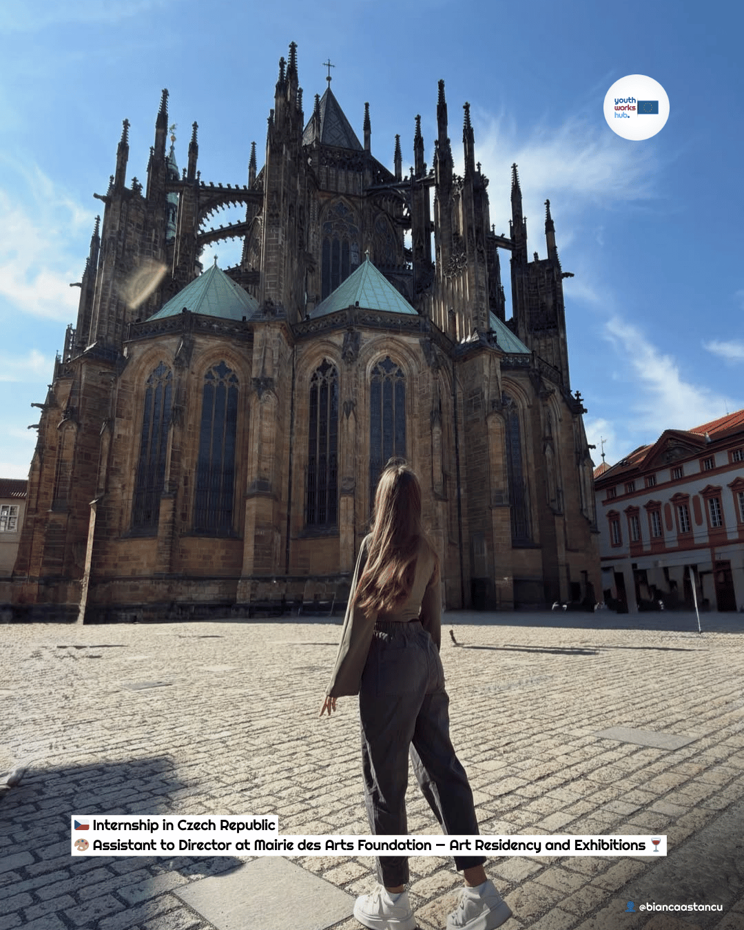 🇨🇿 Internship in Czech Republic 🎨 Assistant to Director at Mairie des Arts Foundation — Art Residency and Exhibitions 🍷