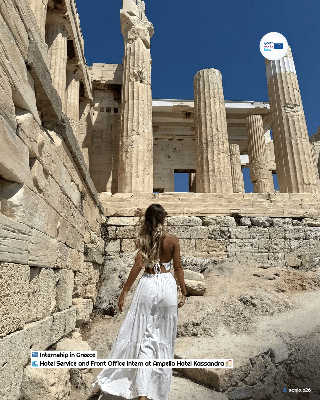 🇬🇷 Internship in Greece 🌊 Hotel Service and Front Office Intern at Ampelia Hotel Kassandra 🏨