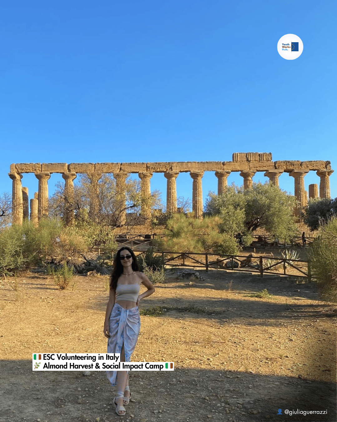 🇮🇹 ESC Volunteering in Italy 🌿 Almond Harvest & Social Impact Camp 🇮🇹