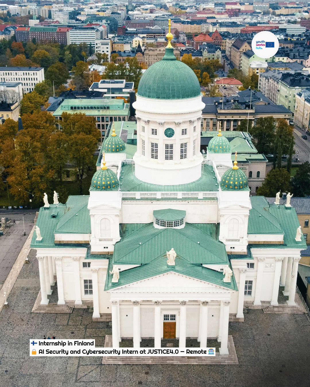 🇫🇮 Internship in Finland 🔒 AI Security and Cybersecurity Intern at JUSTICE4.0 — Remote 🤖