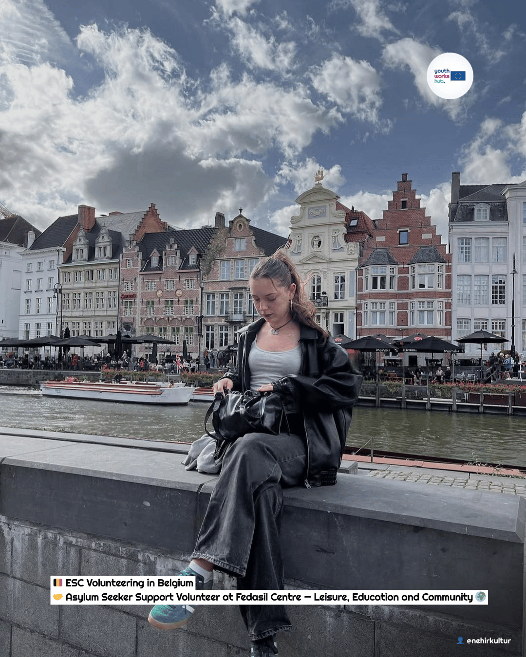 🇧🇪 ESC Volunteering in Belgium 🤝 Asylum Seeker Support Volunteer at Fedasil Centre — Leisure, Education and Community 🌍