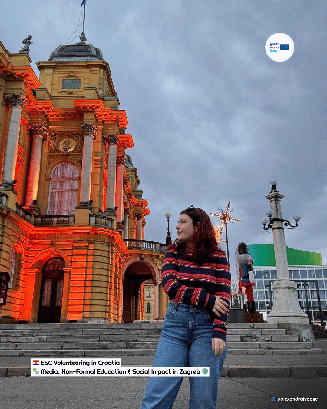 🇭🇷 ESC Volunteering in Croatia 🎭 Media, Non-Formal Education & Social Impact in Zagreb 🌍