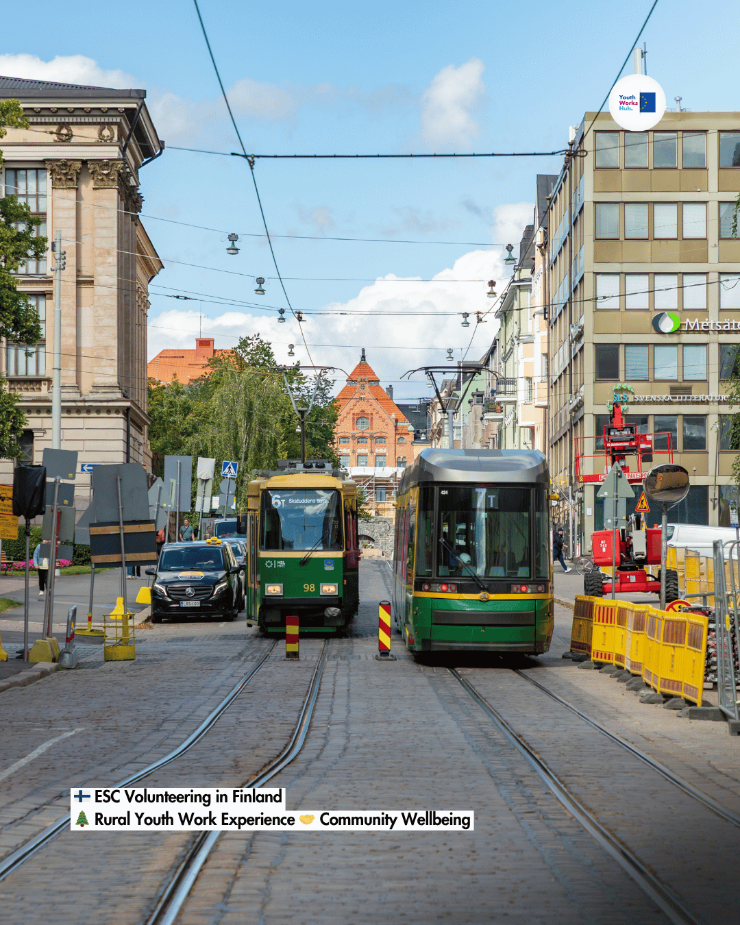 🇫🇮 ESC Volunteering in Finland 🌲 Rural Youth Work Experience 🤝 Community Wellbeing