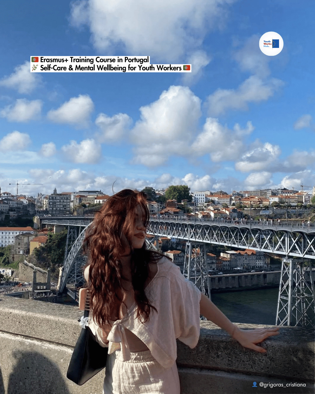 🇵🇹 Erasmus+ Training Course in Portugal 🌿 Self-Care & Mental Wellbeing for Youth Workers 🇵🇹