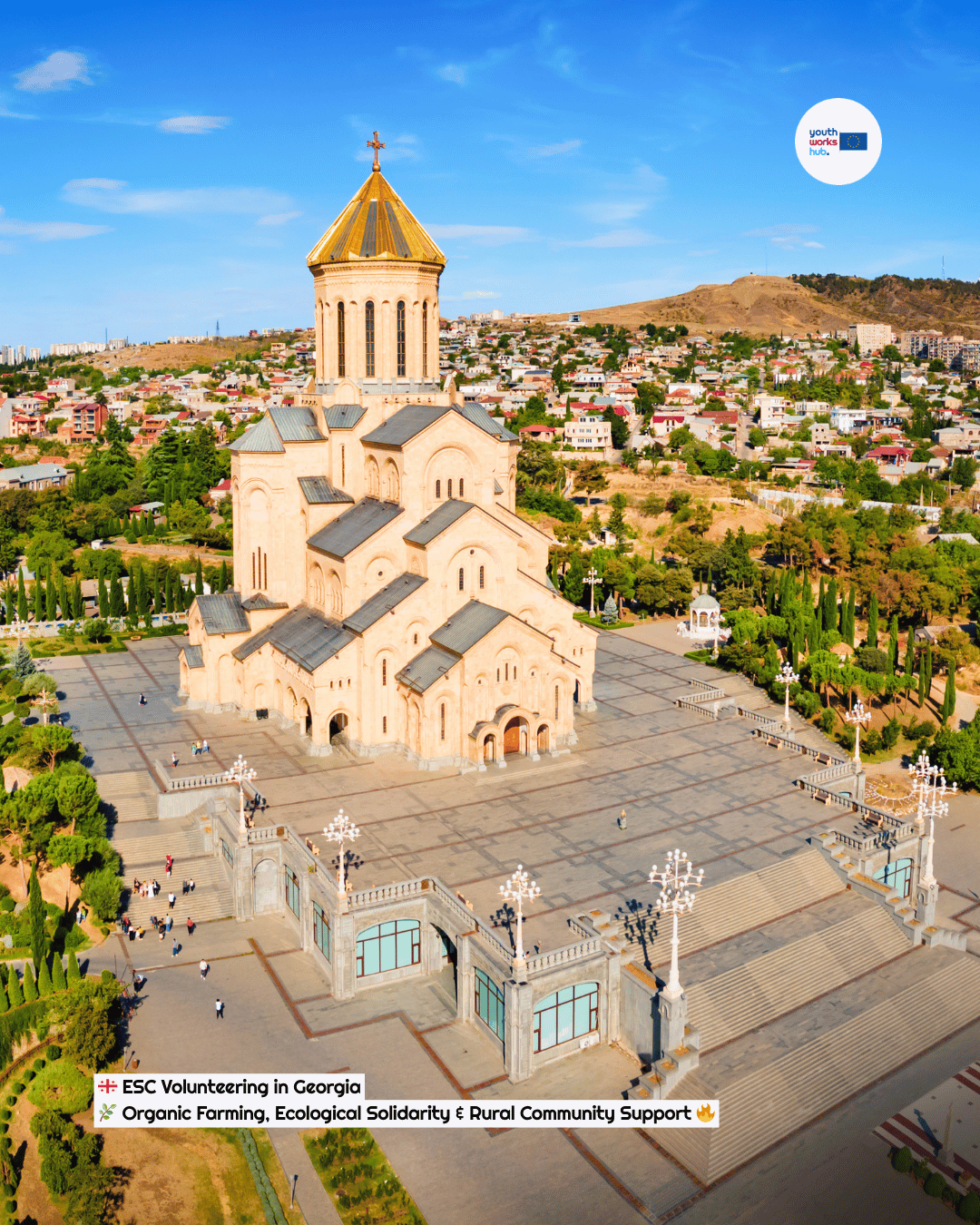 🇬🇪 ESC Volunteering in Georgia 🌿 Organic Farming, Ecological Solidarity & Rural Community Support 🔥