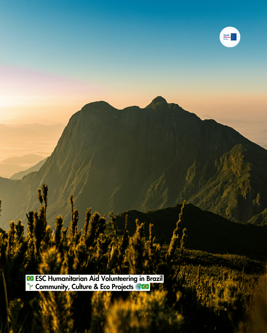 🇧🇷 ESC Humanitarian Aid Volunteering in Brazil 🌱 Community, Culture & Eco Projects 🌍🇧🇷