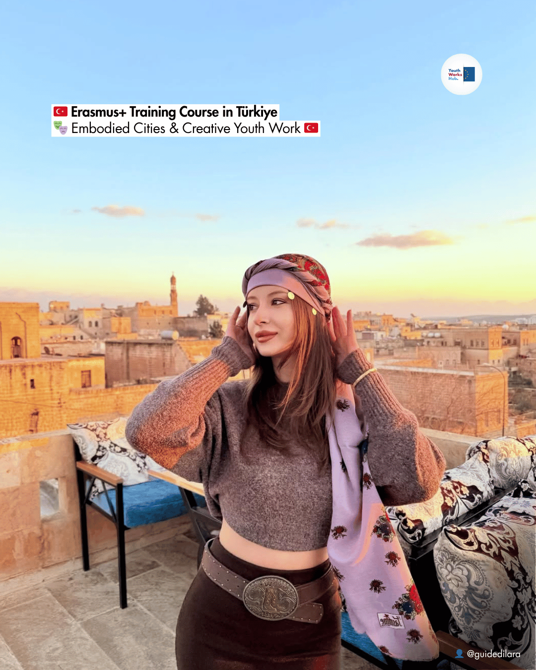 🇹🇷 Erasmus+ Training Course in Türkiye 🎭 Embodied Cities & Creative Youth Work 🇹🇷