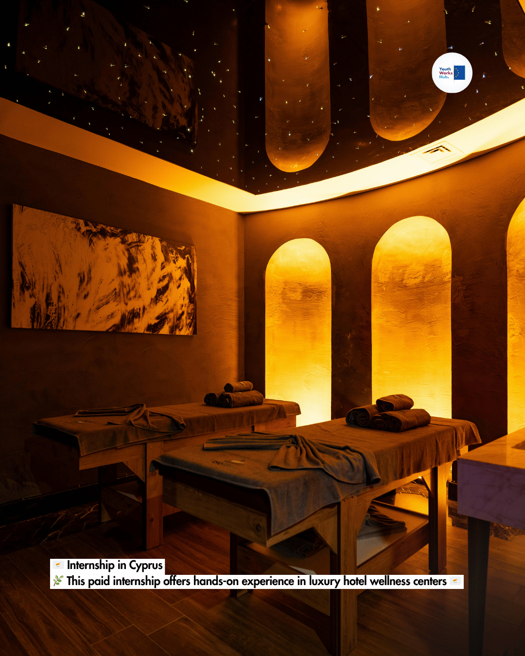 🇨🇾 Internship in Cyprus 🌿 Luxury Spa Experience 🇨🇾