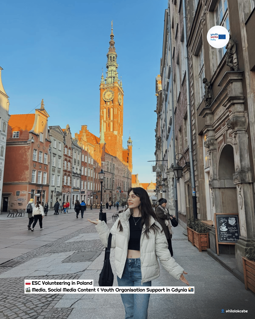 🇵🇱 ESC Volunteering in Poland 🎬 Media, Social Media Content & Youth Organisation Support in Gdynia 📸