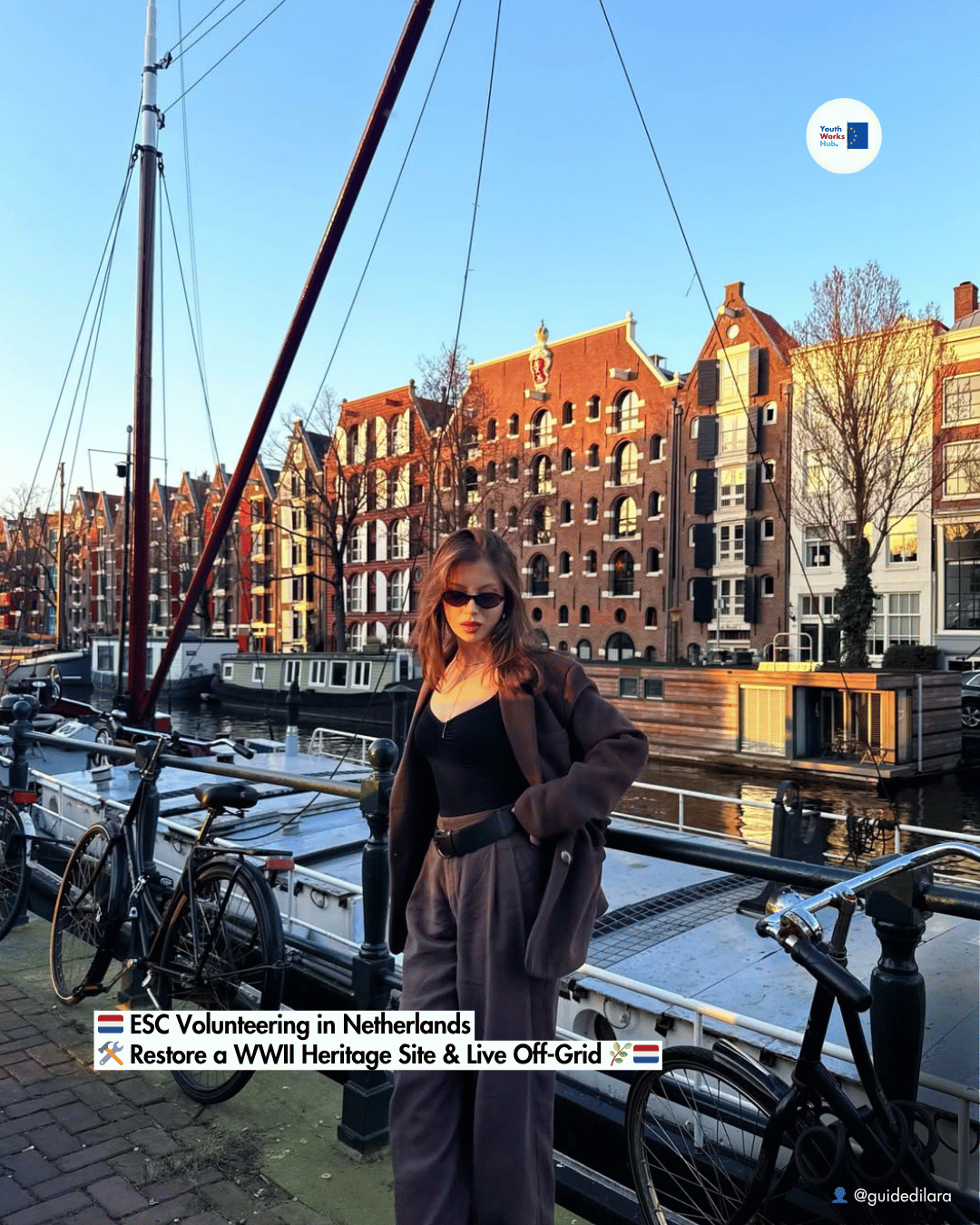 🇳🇱 ESC Volunteering in Netherlands 🛠️ Restore a WWII Heritage Site & Live Off-Grid 🌿🇳🇱