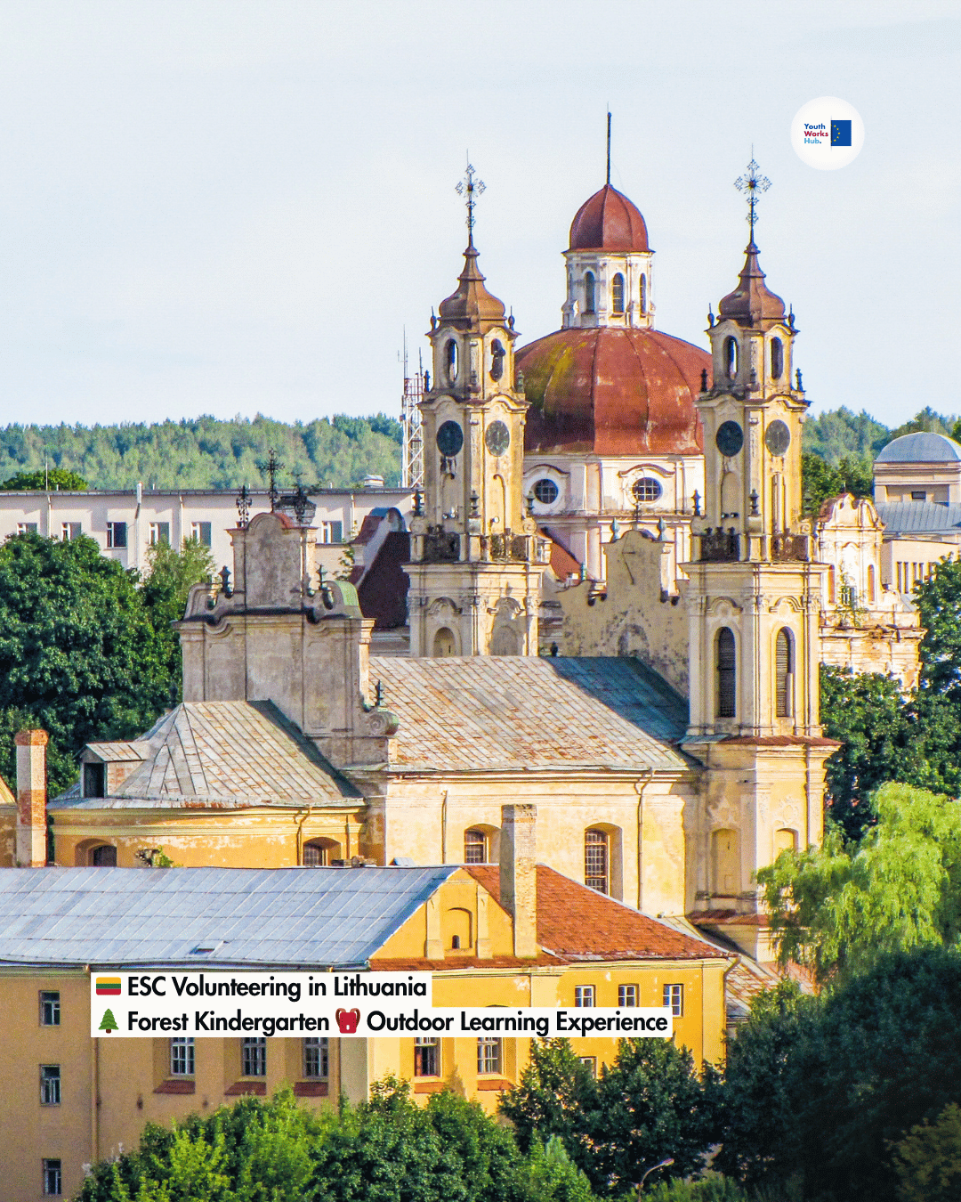 🇱🇹 ESC Volunteering in Lithuania 🌲 Forest Kindergarten 🎒 Outdoor Learning Experience